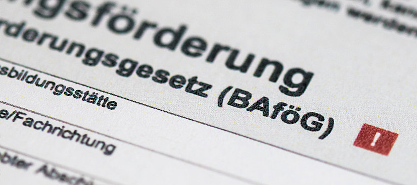 Auszug BAföG Formular
